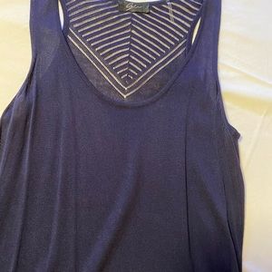 Tunic navy medium new